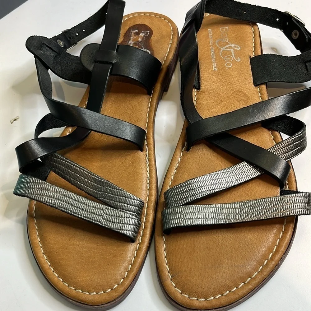 BOS. & CO. | Leather Italiian Sandals